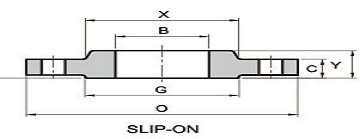 B16.5 Slip On Flange Class 2500 B16.5 Slip On Flange Class 2500
